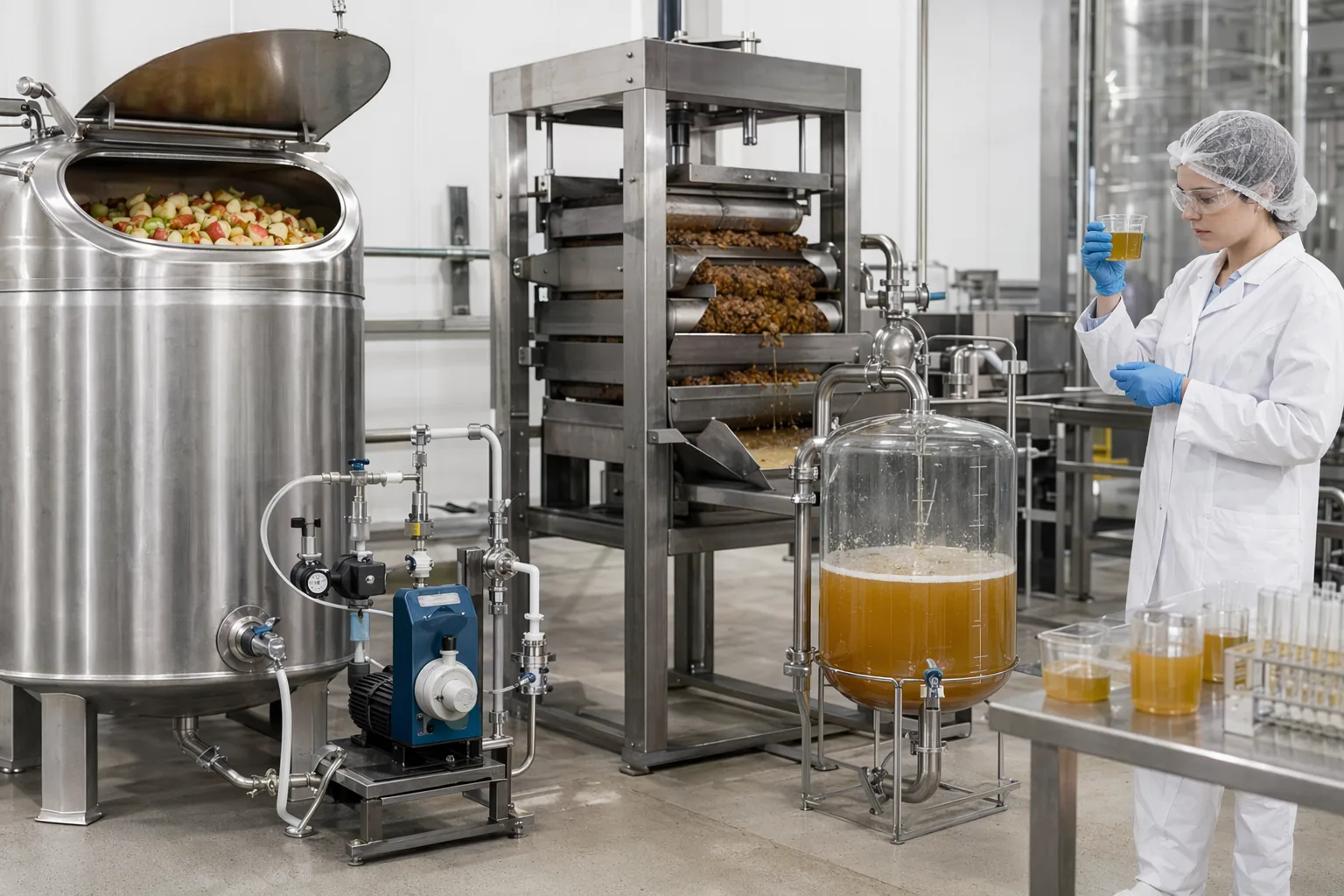 Effect of Pectinase on Apple Juice Extraction: Formulation Guide for Industrial Juice Processors